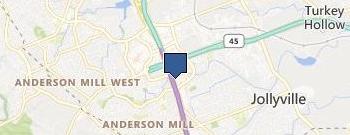 Martha Pyron, Medicine In Motion MD, PA location map