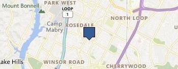 Lone Star Periodontics location map