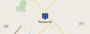 Floresville Electric Light location map