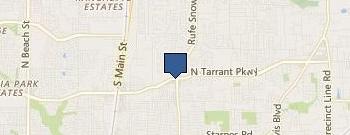 Pro-Cuts location map