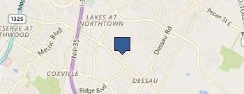 Austin Toner location map