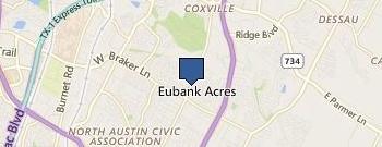 Travis County Emergency Service location map