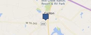 Canton Junior High School location map