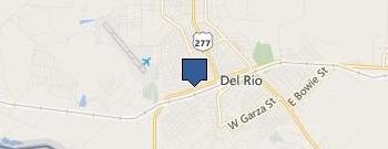 Del Rio Animal Control location map