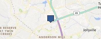 Greater Austin Orthopedics location map