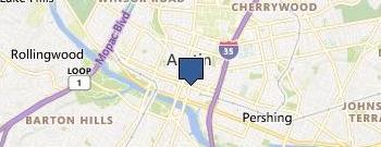 Pronto Process Austin location map