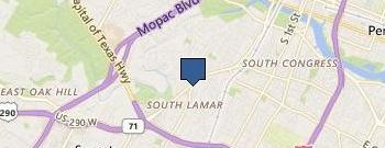 Austin Pets Alive location map