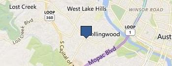 Tiff's Treats Southwest Austin location map