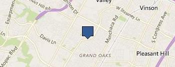 Austin Mighty Dog location map