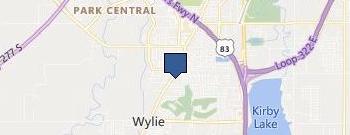 Abilene Dental location map