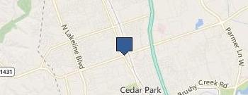 Tessera on Lake Travis location map