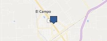 Hospice El Campo location map