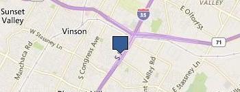 Champion Toyota-Austin location map