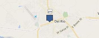 Del Rio Streets location map