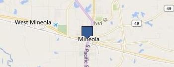 Mineola Chamber of Commerce location map