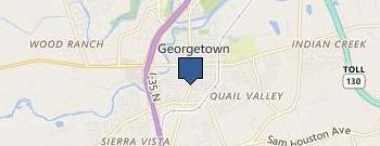 Budget Inn location map