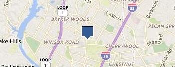 Phi Gamma Delta location map