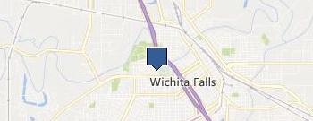 Wichita Falls Streets Div location map