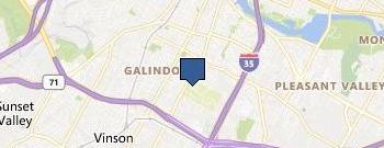 St Edwards Univ location map