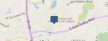 Oasis HG location map