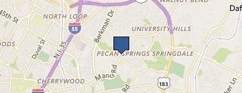 Austin Charter Service location map