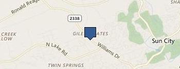 Mc Millan CO location map