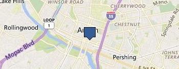 Austin Bankruptcy Lawyer location map