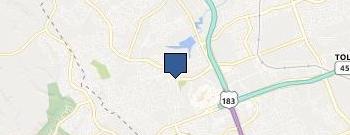 Dudley M Hodgkins location map