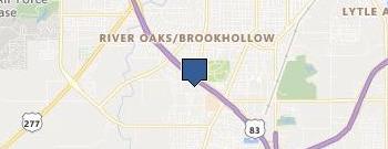 VA Abilene Clinic location map
