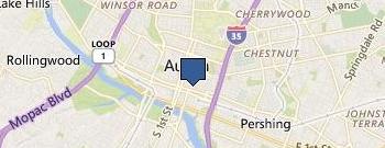 Hill Country Flyer location map