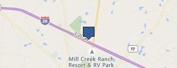 Denny's location map