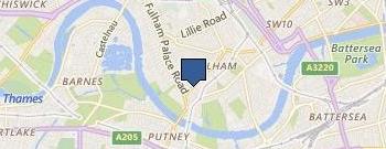 47 Degrees location map