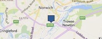 A & J Roofing location map