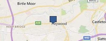 A 2 B Mobile Servicing location map