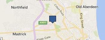 A G Fleming Construction location map