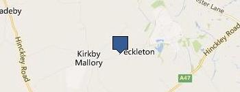 A M Brown Electrical location map