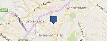 A Strudwick location map