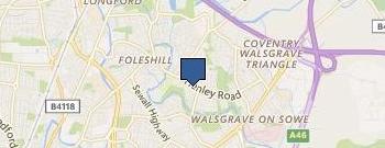 A W Surfacing location map