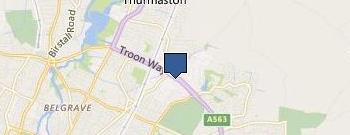 AA1 Autocentre location map