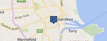 AB11 Town House Hotel location map