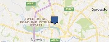 AJW Distribution (Norwich) Ltd location map