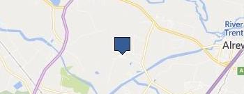 Alrewas Hayes location map