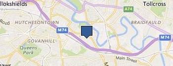 Autosmart Glasgow location map