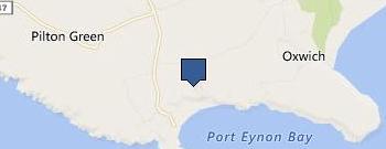 Bank Farm Caravan Park location map