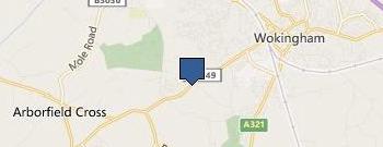 Barkham Beauty Rooms location map