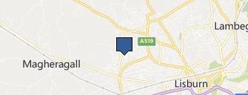 BH Services Embroidery location map