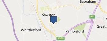 Cambridge Driving Centre location map