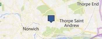 Chris Bottrell Wedding Photography Norwich location map