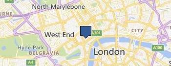 COVENT GARDEN DENTAL CLINIC location map