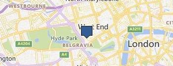 Crockfords Club location map